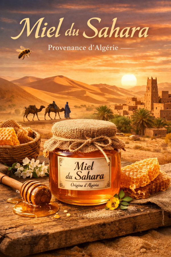 Miel du Sahara et oasis désertiques Miels du Sahara